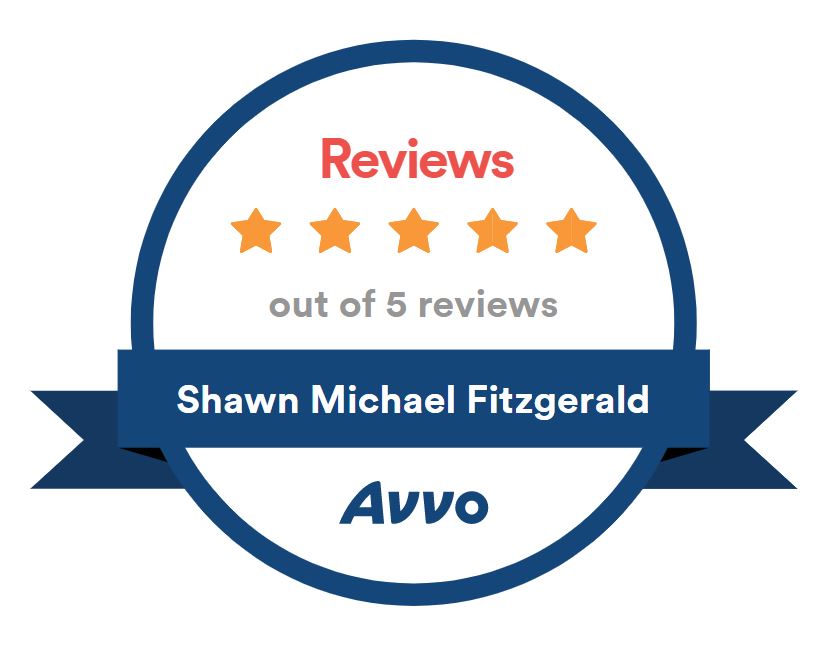 Reviews | 5 Stars Out of 5 Reviews | Shawn Michael Fitzgerald | Avvo
